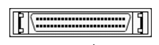 SCSI 50 high density female
